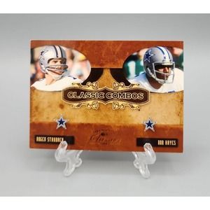 Roger Staubach / Bob Hayes 2007 Donruss Classics Combos /1000 Cowboys